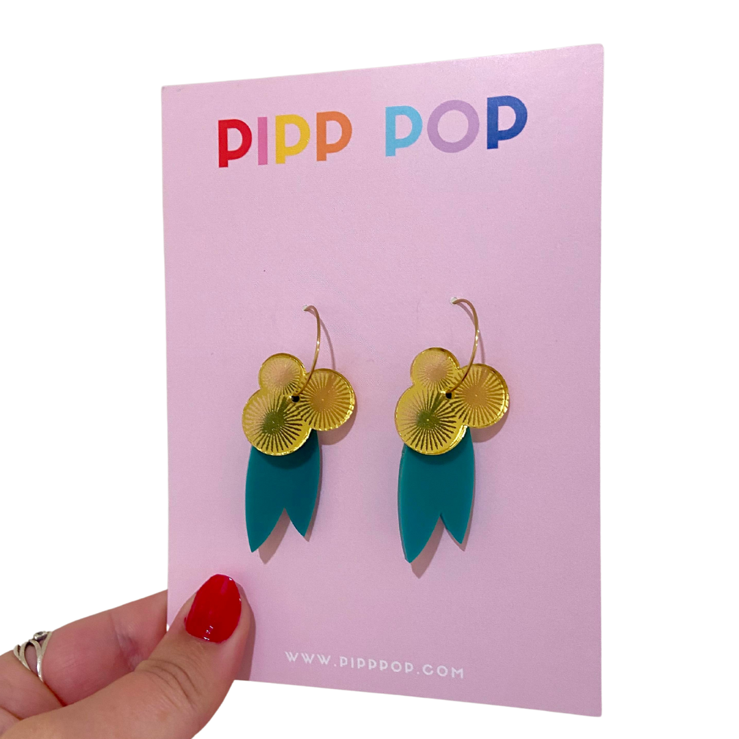 Golden Wattle Dangles-Pipp Pop