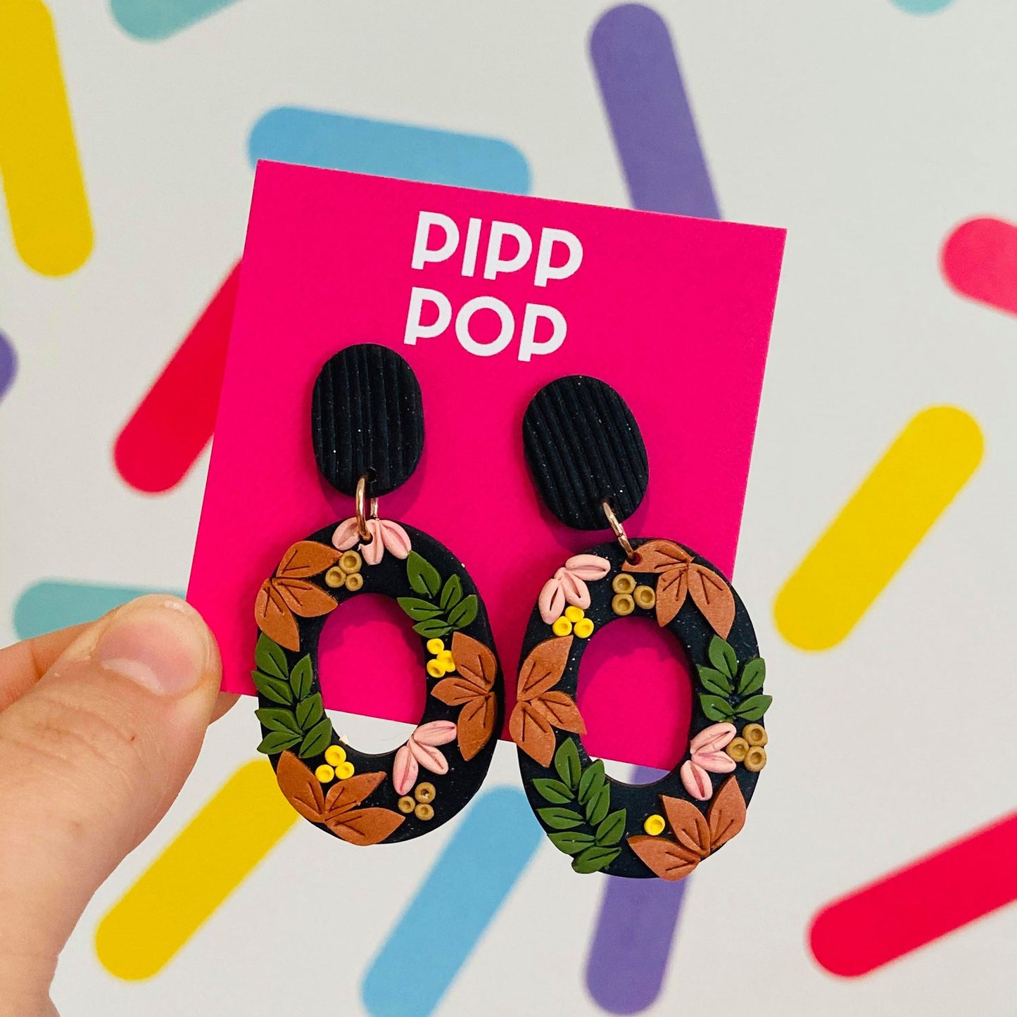 Nouveau Floral Dangle-Pipp Pop