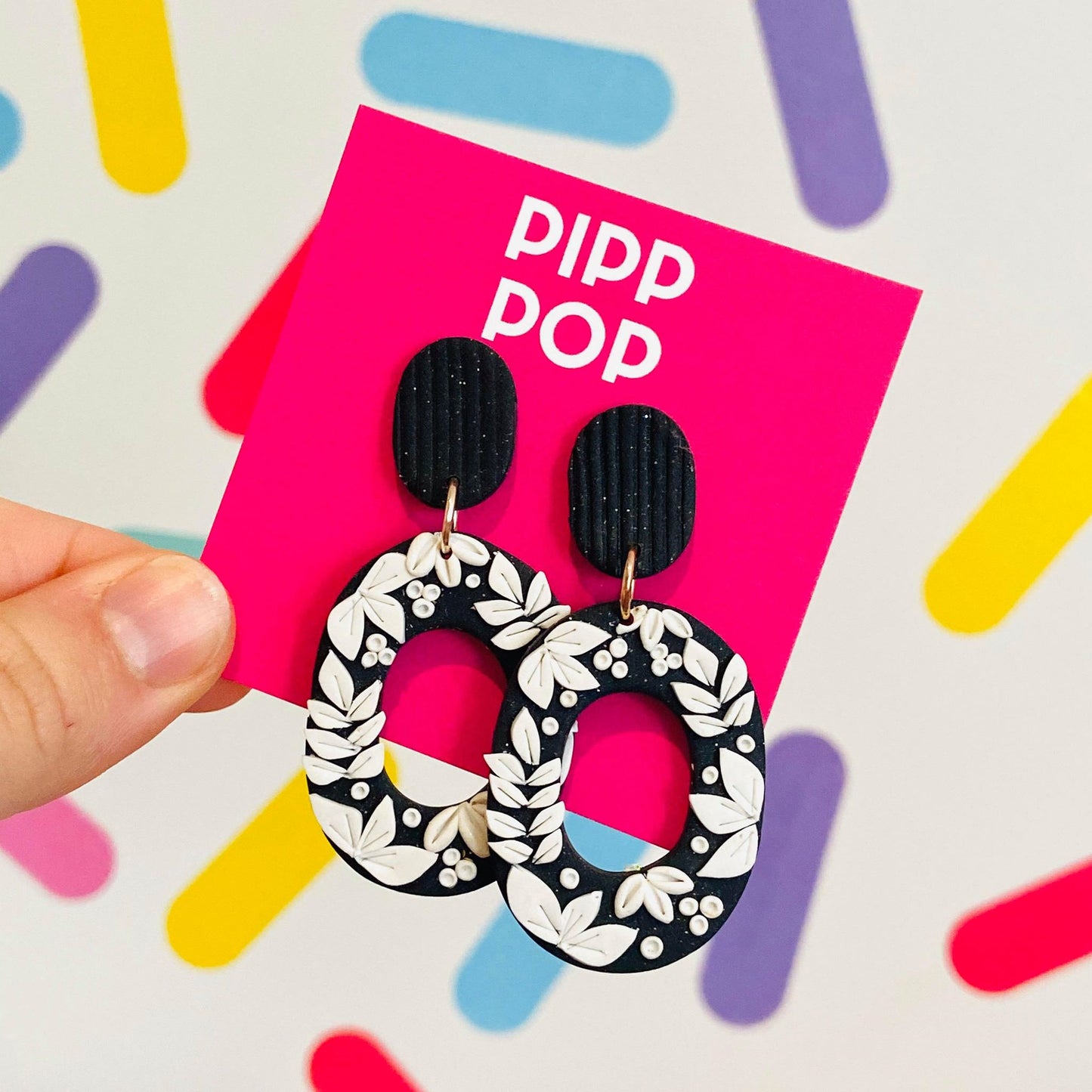 Nouveau Floral Dangle-Pipp Pop