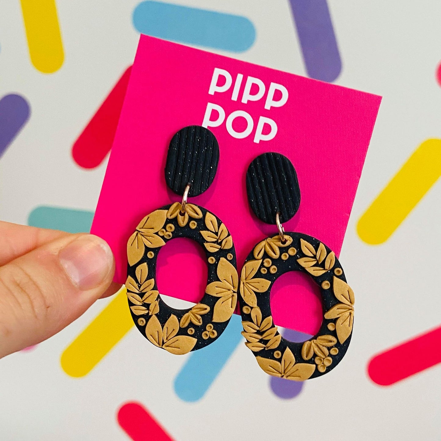 Nouveau Floral Dangle-Pipp Pop