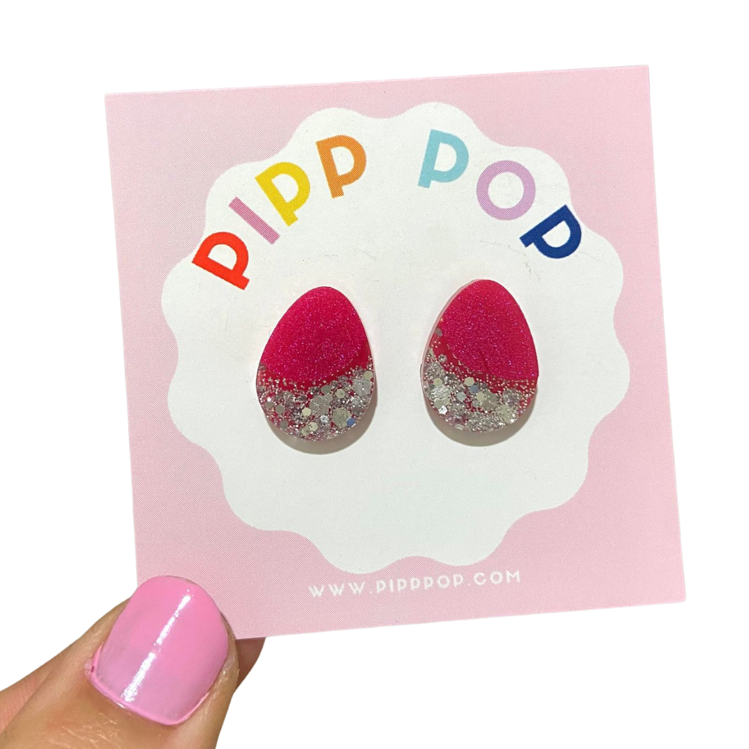 Easter Egg Studs- 4 Colours Available-Pipp Pop