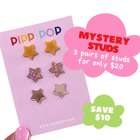 Mystery Star Stud Bundle-Pipp Pop