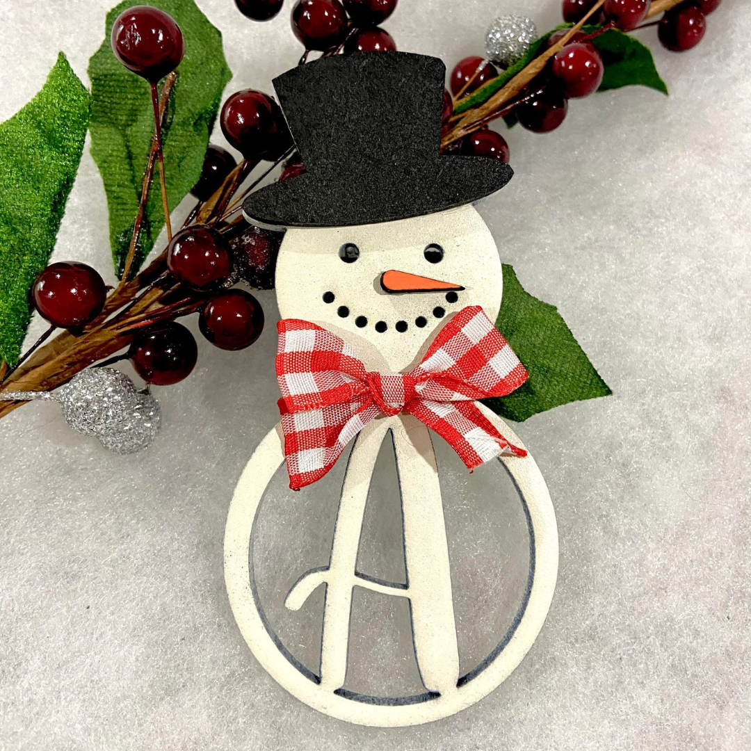 Snowman Christmas Ornament-Pipp Pop