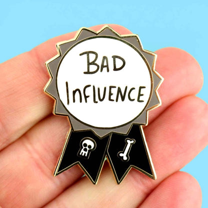 Bad Influence Award Lapel Pin-Pipp Pop