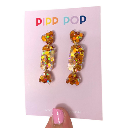 Glitter Christmas Cracker Dangles - 4 Styles Available-Pipp Pop