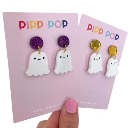 Halloween Ghost Dangles - 2 Colours Available-Pipp Pop