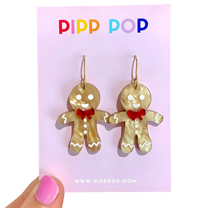 2024 Gingerbread Man Dangles-Pipp Pop