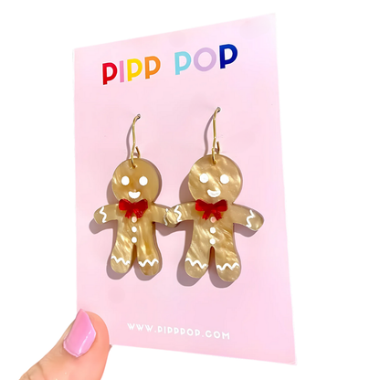 2024 Gingerbread Man Dangles-Pipp Pop