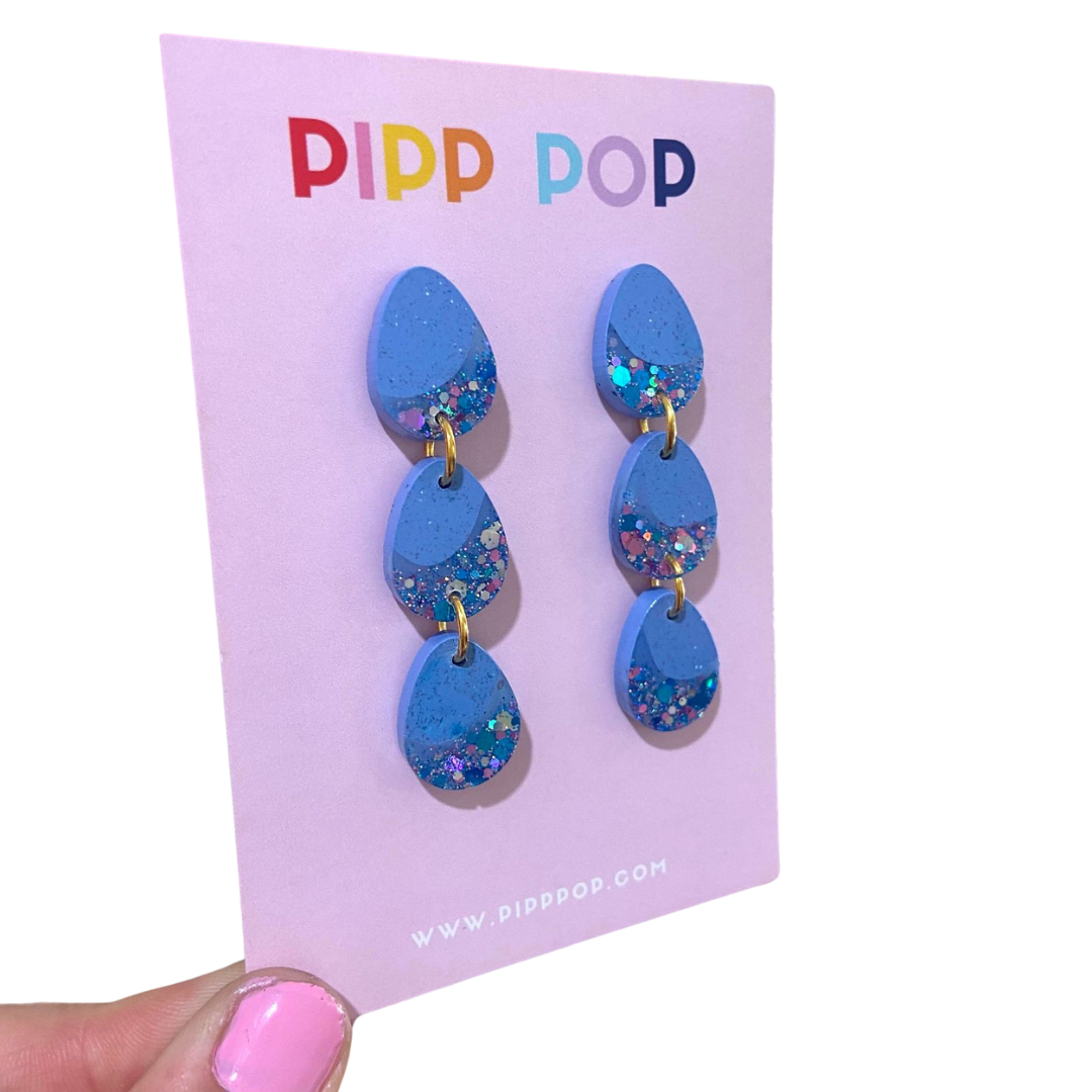 Easter Egg Dangles - 4 Colours Available-Pipp Pop