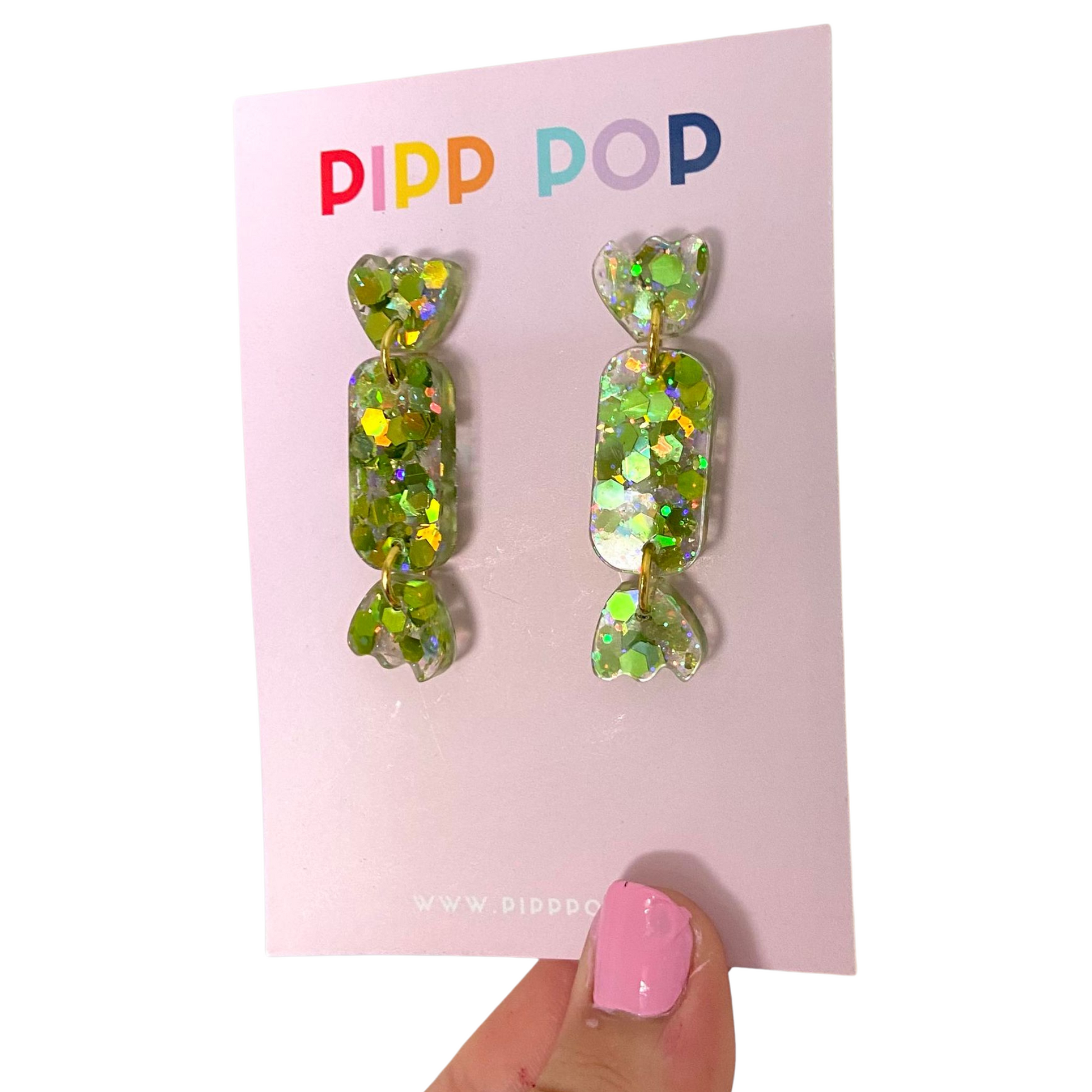 Glitter Christmas Cracker Dangles - 4 Styles Available-Pipp Pop