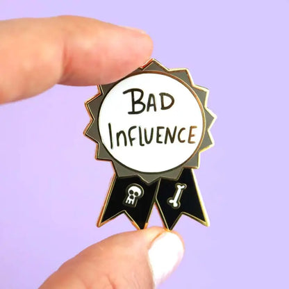 Bad Influence Award Lapel Pin-Pipp Pop