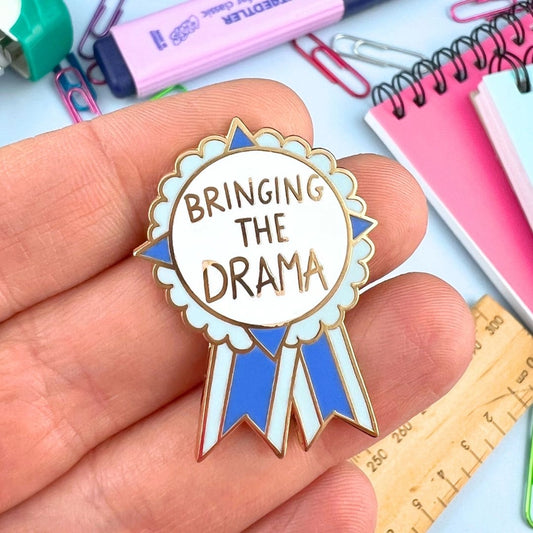 Bringing the Drama Award Lapel Pin-Pipp Pop