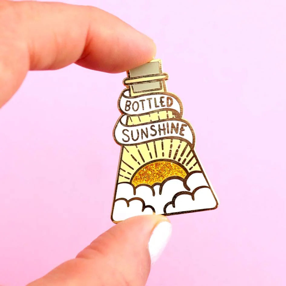 Bottled Sunshine Lapel Pin-Pipp Pop