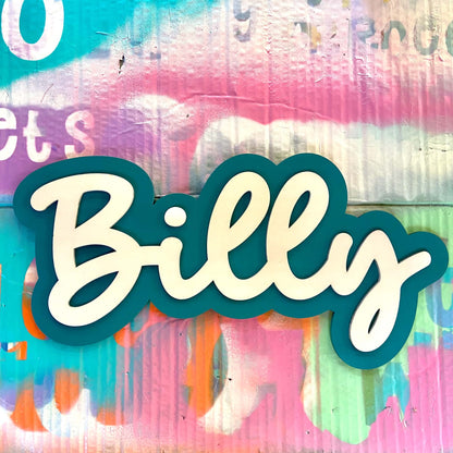 Custom Name Sign - Cursive Letters