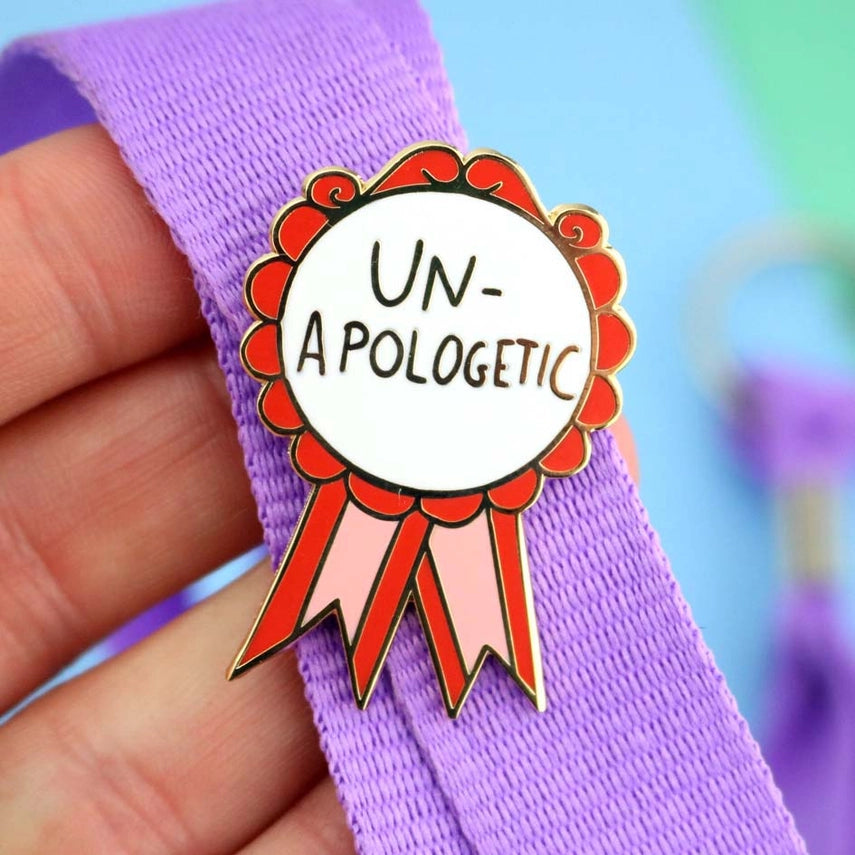 Un-Apologetic Lapel Pin-Pipp Pop