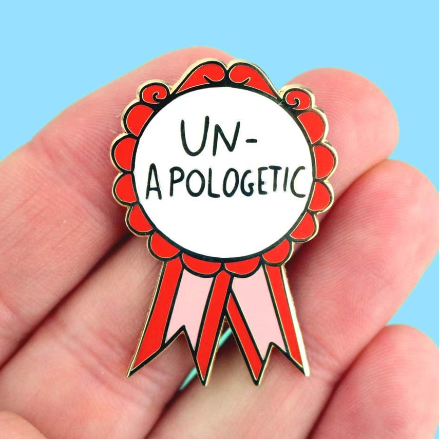 Un-Apologetic Lapel Pin-Pipp Pop