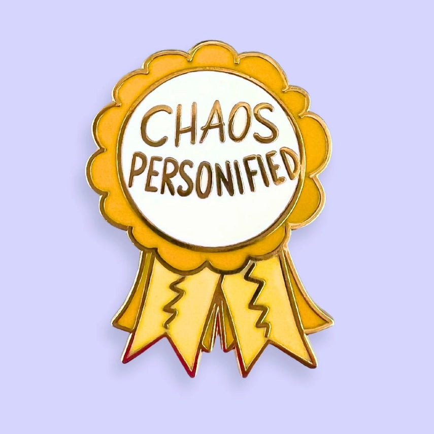 Chaos Personified Award Lapel Pin-Pipp Pop