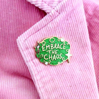 Embrace the Chaos Lapel Pin-Pipp Pop