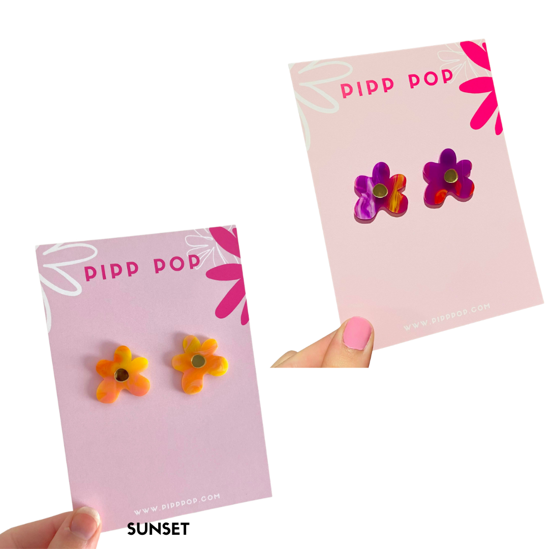 Petal Bundle 2 - Card + Petal Studs-Pipp Pop