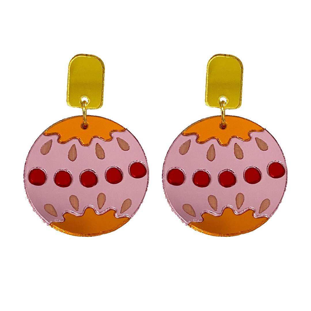 Christmas Bauble Style 2 - 6 Colours Available-Pipp Pop