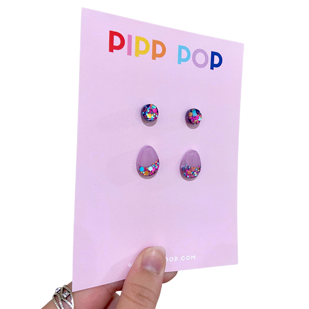 Easter Stud Pack #2 - 3 Colours Available-Pipp Pop