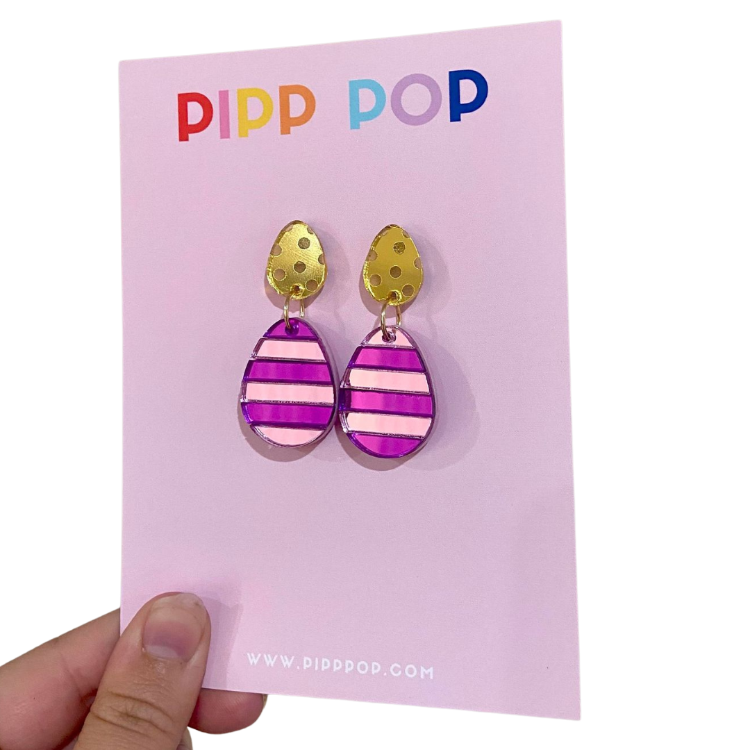 Easter Egg Dangles #2 - 3 Colours Available-Pipp Pop