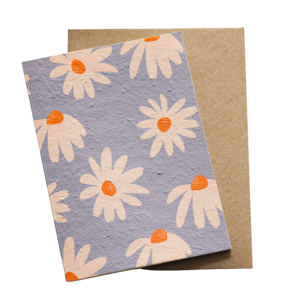 Hello Petal - Periwinkle Posey Plantable Card-Pipp Pop