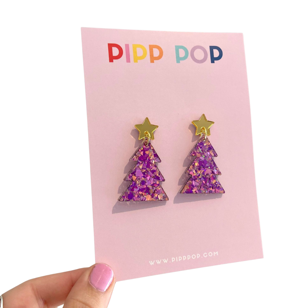 Christmas Tree Dangles - Pink Unicorn-Pipp Pop