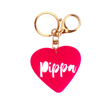 Customised Keychain - 4 styles | 12 colours-Pipp Pop