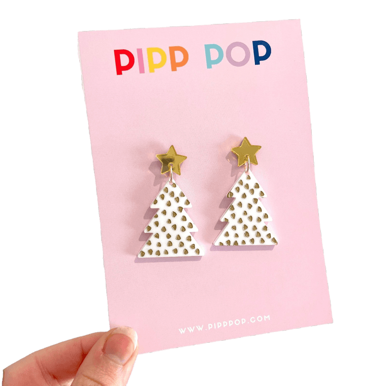 Christmas Tree Dangles - Spotty #3-Pipp Pop